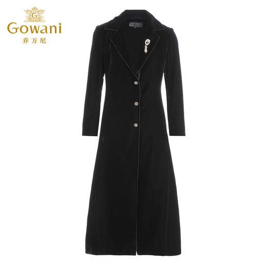 乔万尼新品风衣春中长款EI3A208 商品图3