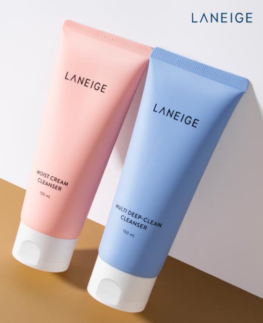 【中欧班列精选】韩国兰芝专业多效洗面奶 150ml 蓝色/粉色 BF 商品图0