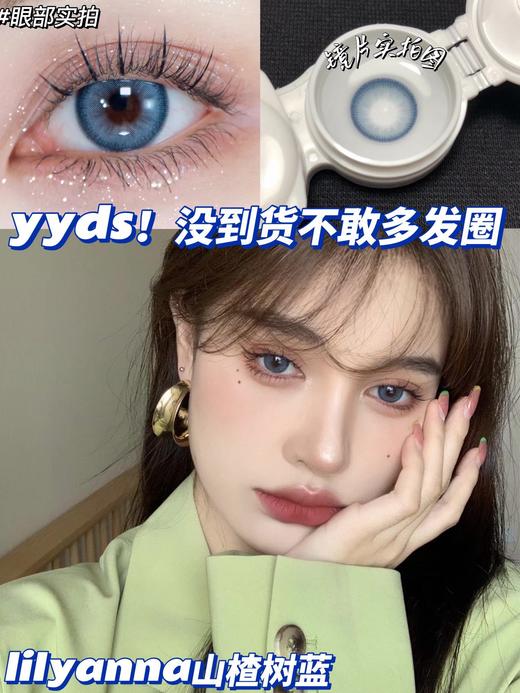 半年抛 lilyanna 美瞳 山楂树棕/山楂树蓝 商品图5