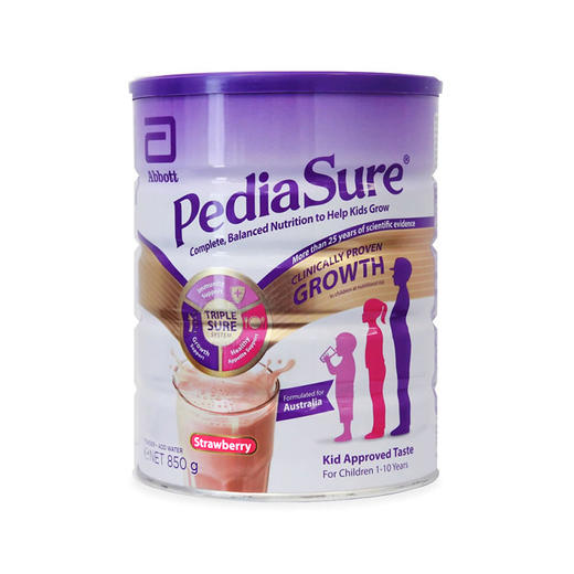 澳洲PediaSure雅培小安素营养粉奶粉草莓味 商品图0
