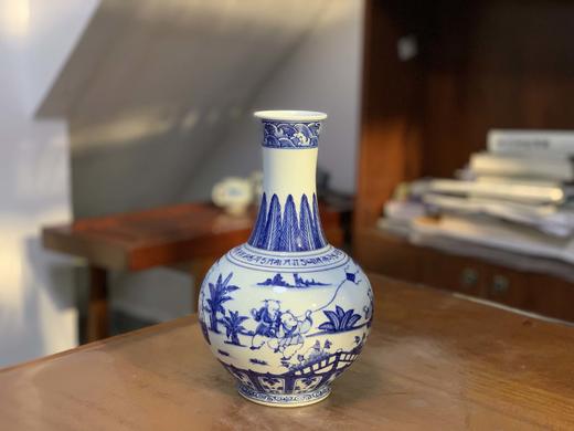 杜芳星：新品明成化婴戏图赏瓶 商品图0