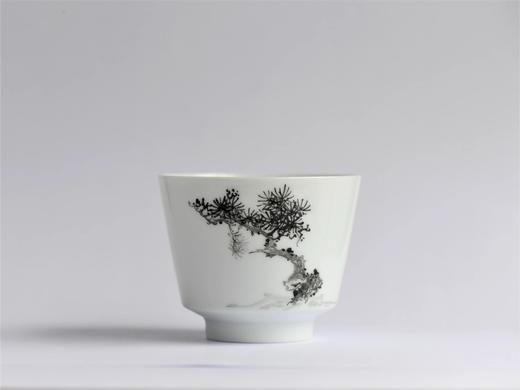 嘉德文库 |“君子风清”梅兰竹菊松品杯  写意 全手工 商品图3