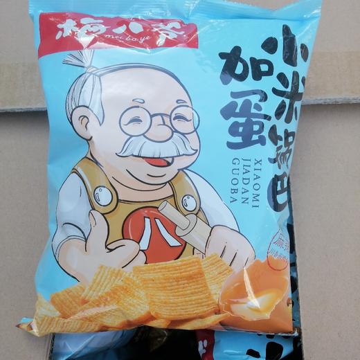 梅八爷加蛋小米锅巴麻辣味160克 商品图0