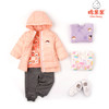 棉果果冬季女童尼丝纺连帽羽绒服M422102921697 商品缩略图2