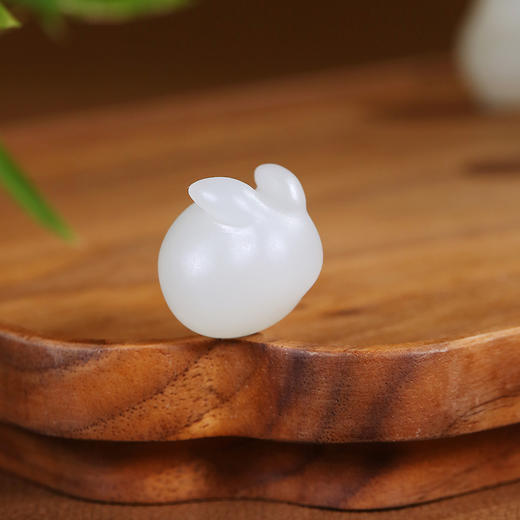 【宫里生肖吊坠】十二生肖 和田玉羊脂白玉吊坠 商品图11