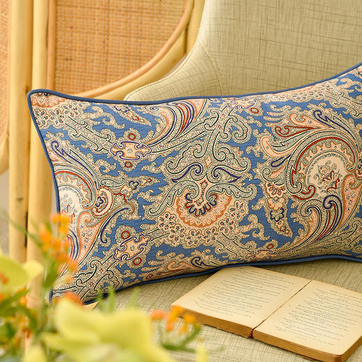 晨暮海佩斯利欧式简约沙发靠垫客厅靠包 商品图3