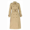BURBERRY 巴宝莉 女士切尔西版型 – 中长款 Heritage Trench 束腰风衣 卡其色 8045779 A1366 商品缩略图0