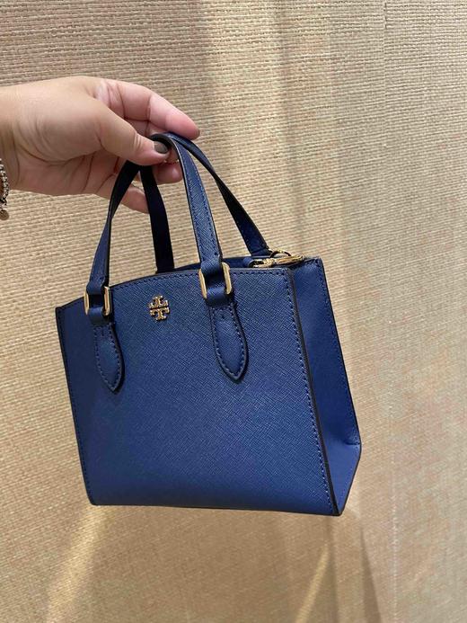 折上折！Tory Burch TB小号Emerson 有长肩带 粉蓝特价🉐️ 商品图4