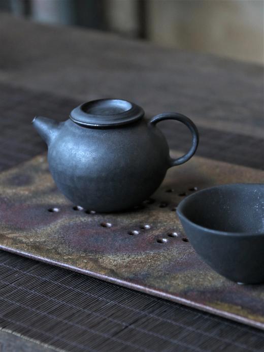 嘉德文库 |王文德茶盘/可蓄水壶承/干泡台 附箱 商品图0