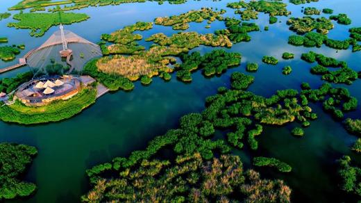 【沙湖景区丨需提前1小时订票】门票+大船票，国家5A级生态旅游区，大美沙湖，这里既有大漠戈壁之雄厚，又有江南水乡之秀美 商品图1