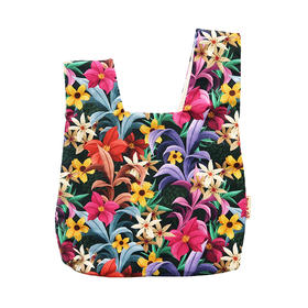 HUJI祤集套结手提包花植系列