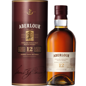 英国亚伯乐高地单一麦芽苏格兰威士忌12年双桶陈酿 700ml*1瓶
