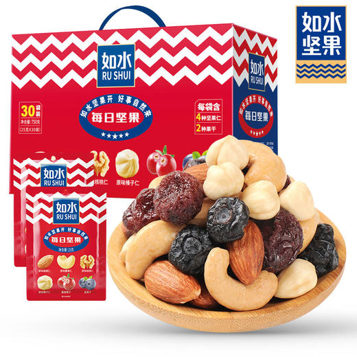 如水 每日坚果750g/盒*1【CZ】 商品图0