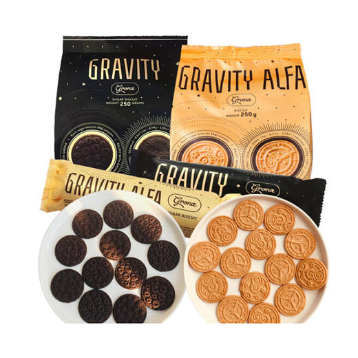 爱比可小甜甜引力饼干（巧克力味）【250g】 商品图1