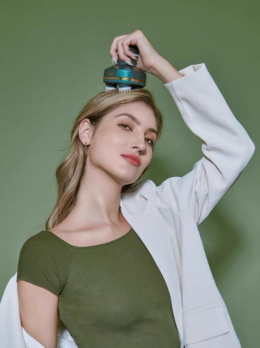 摩韵头皮按摩器 象牙白  祖母绿 商品图0