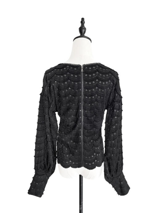 TYNVIE 后拉链灯笼袖长袖上衣（两面可穿） 商品图3