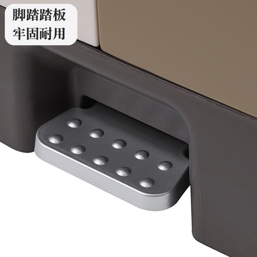 欧乐菲双桶式干湿分类垃圾桶20L大容量 商品图6