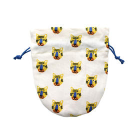 HUJI祤集Pippin收纳袋插画老虎老虎