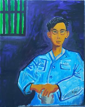 嘉德文创丨张郎郎 乾坤特重我头轻（签名版艺术微喷）