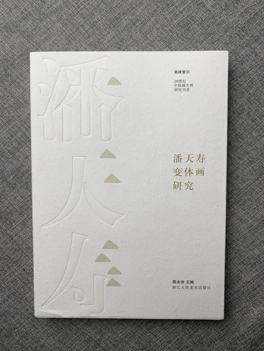 《潘天寿变体画研究》陈永怡 编 浙江人民美术出版社 商品图0