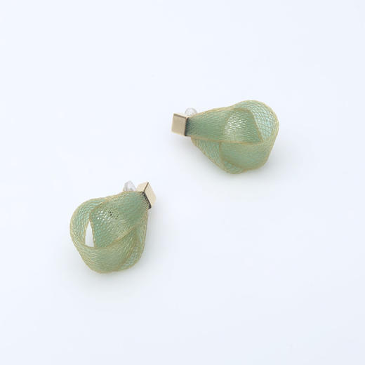 北京仓｜Vlum-Déliée-碧水绿 耳夹（无需耳洞）［法国设计师］ 商品图1