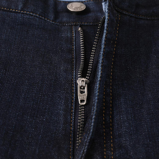 GOOD LUCK/德鲨弹力棉混纺舒适柔软直筒水洗牛仔裤WR07127-830 商品图7