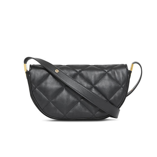 BURBERRY 博柏利 Olympia – 小号绗缝羔羊皮埃伦匹亚包 黑色 8036845 A1189 商品图2