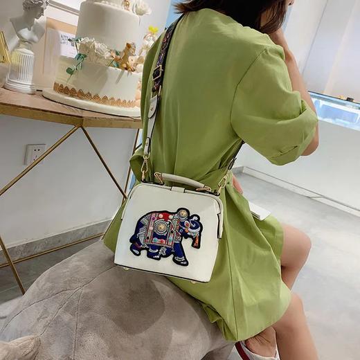 TZW-新加坡异国吉象刺绣包包手提单肩包女包包斜挎包女 商品图6