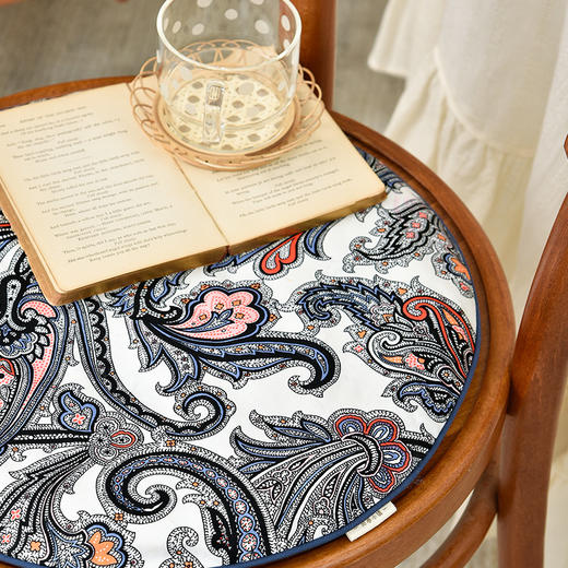 佩斯利椅垫加厚四季中式坐垫 商品图1