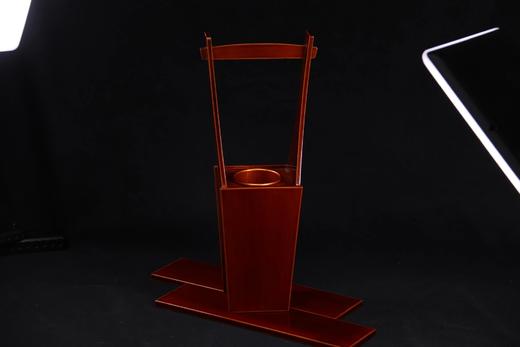 春庆涂提篮花器 商品图9