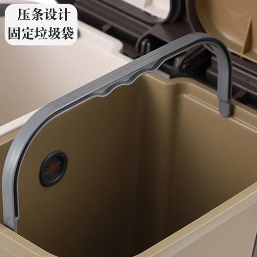 欧乐菲双桶式干湿分类垃圾桶20L大容量 商品图5