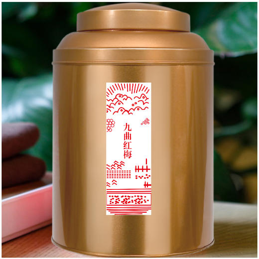 聚芳永【九曲红梅红茶】特级西湖红茶20g铁罐装JT2 商品图4