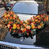天赐良缘-红橙色系玫瑰混搭v型婚车 商品缩略图2