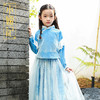 小嫒記 汉服女童秋季儿童古装超仙中国风长袖两件套女宝连衣裙-翩翩 商品缩略图2