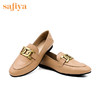 Safiya索菲娅钱串扣真皮乐福鞋2021爆款单鞋SF13112726 商品缩略图3