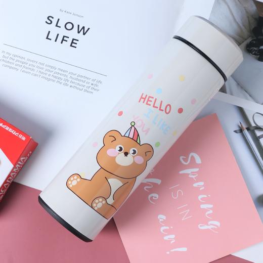 帝怡娇俏小熊商务保温杯 450ml  DY-BW679 商品图2