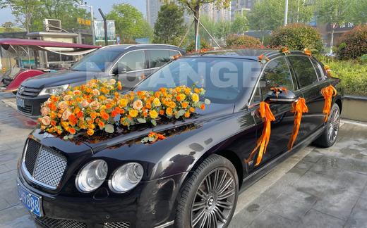 比翼双飞-暖色系玫瑰混搭大气v型婚车 商品图2