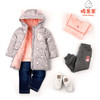 棉果果冬季女童中长款羽绒服M422102921731 商品缩略图1