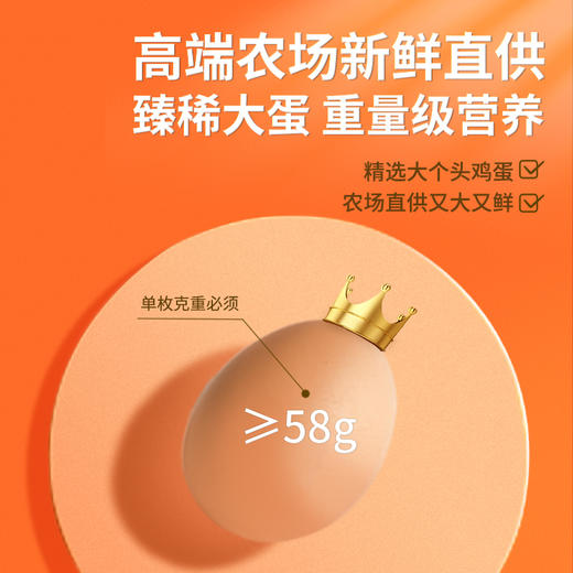 【12盒周期购】圣迪乐鲜蛋高端农场20枚/盒，限定直供 商品图4