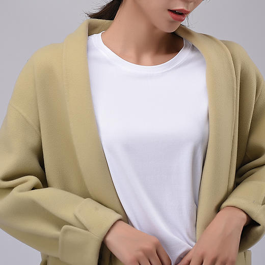 【不退不换 】 圆领长袖云朵T，如云般轻柔，久洗不发黄 商品图1