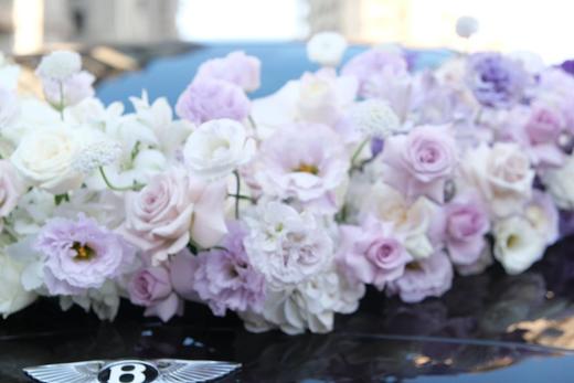 白首成约-渐变色系玫瑰洋桔梗混搭婚车 商品图5