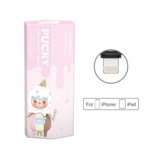 泡泡玛特PUCKY毕奇iOS数据线盲盒 商品图0