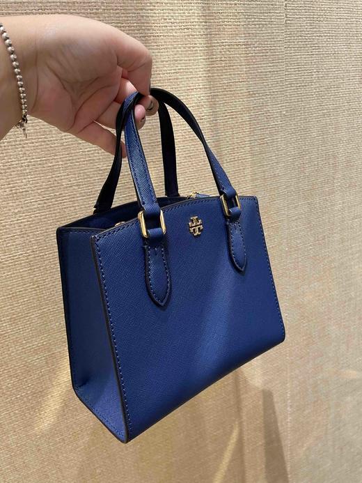 折上折！Tory Burch TB小号Emerson 有长肩带 粉蓝特价🉐️ 商品图5