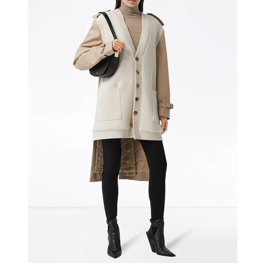 BURBERRY 博柏利 Olympia – 小号皮革埃伦匹亚包 黑色 8036381 A1189 商品图1