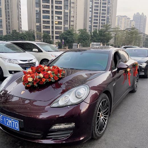 情投意合-红色系爱心婚车 商品图1
