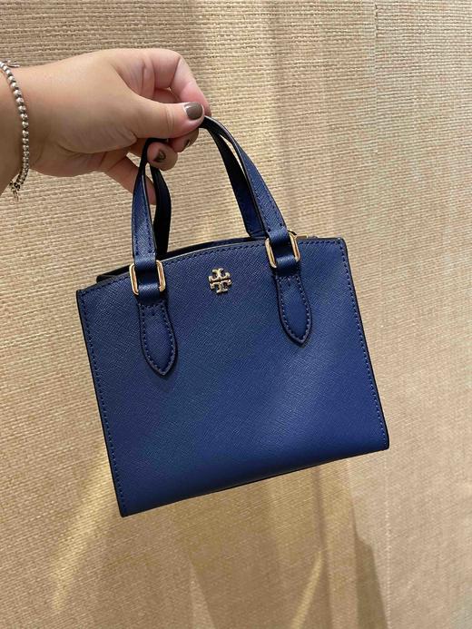 折上折！Tory Burch TB小号Emerson 有长肩带 粉蓝特价🉐️ 商品图3