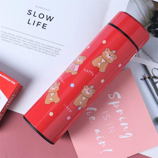 帝怡娇俏小熊商务保温杯 450ml  DY-BW679 商品图1