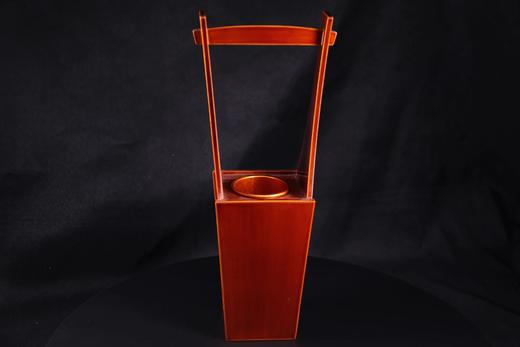 春庆涂提篮花器 商品图0