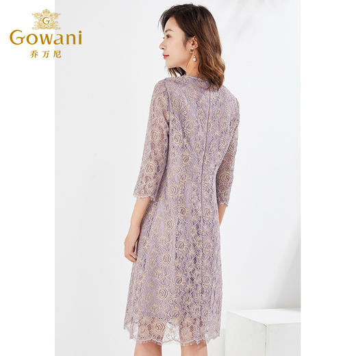 乔万尼春季蕾丝刺绣连衣裙EI3E119 商品图3