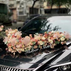 喜结连理-玫瑰混搭v型婚车
